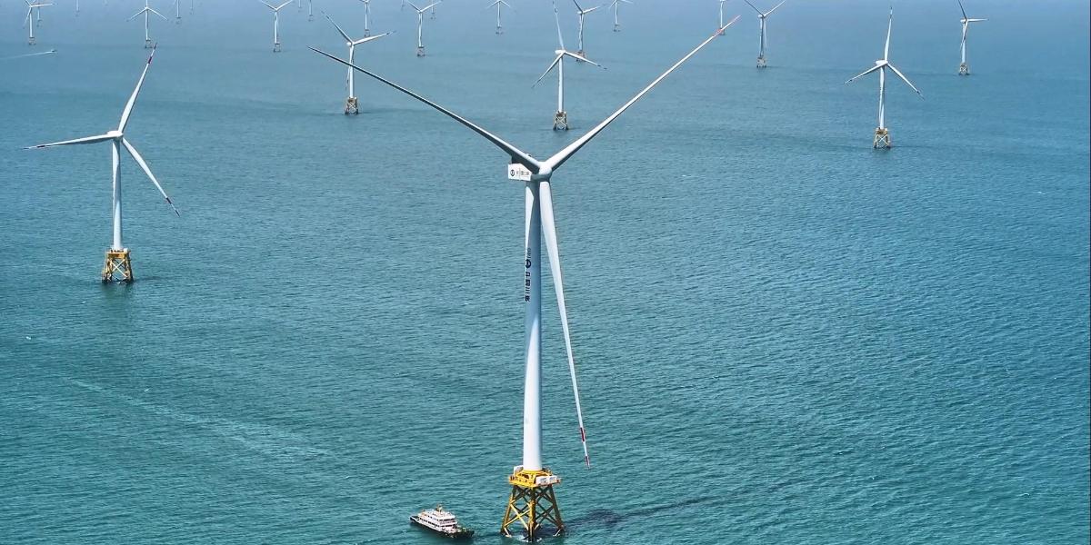 海上风机吸力桶基础模型